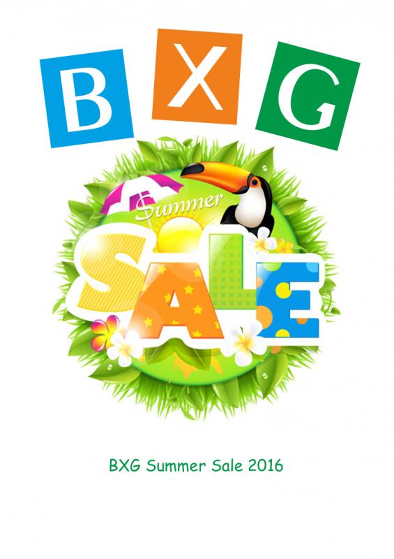 BXG Sammer Sale 2016