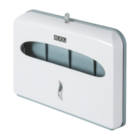 Диспенсер одноразовых сидений на унитаз BXG-CD-8009 Диспенсер одноразовых сидений на унитаз BXG-CD-8009